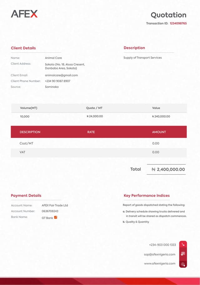 Monthly Financial Report - January 2025